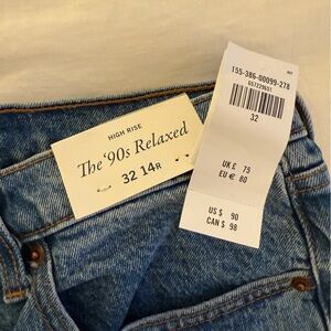 Abercrombie High Rise '90s Relaxed Jeans